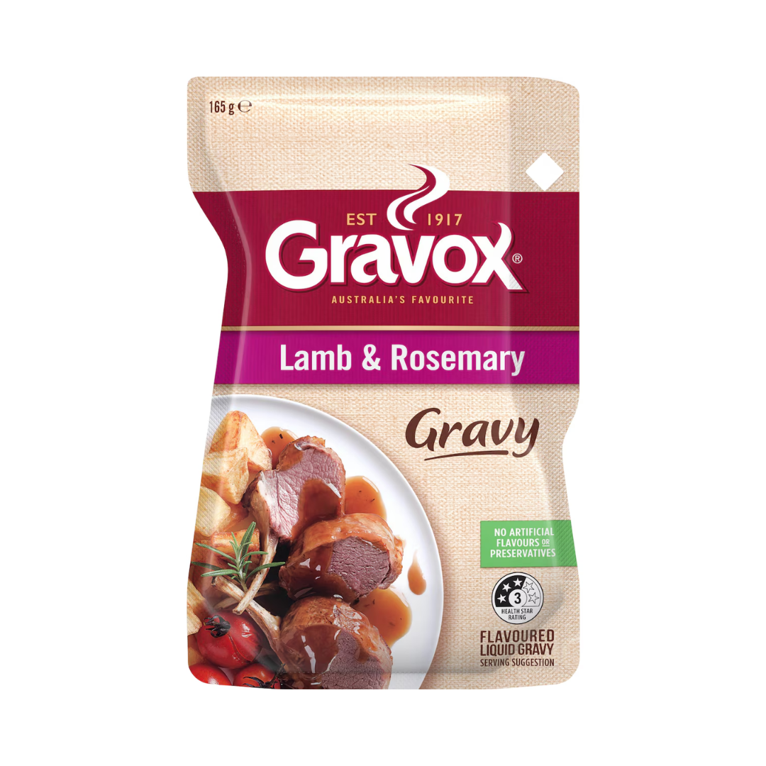 Gravox Liquid Gravy Lamb & Rosemary 165g