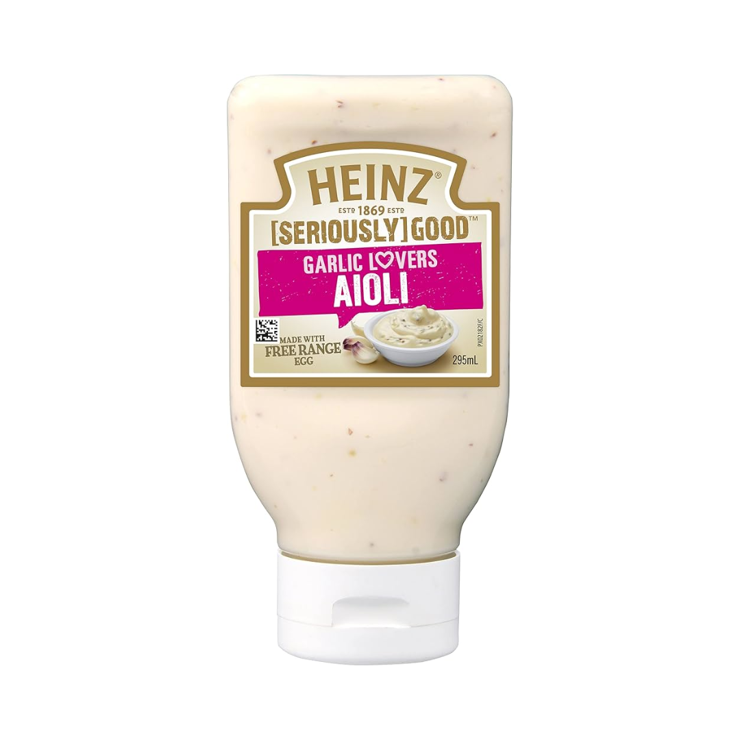 Heinz Seriously Good Garlic Lovers Aioli 295ml