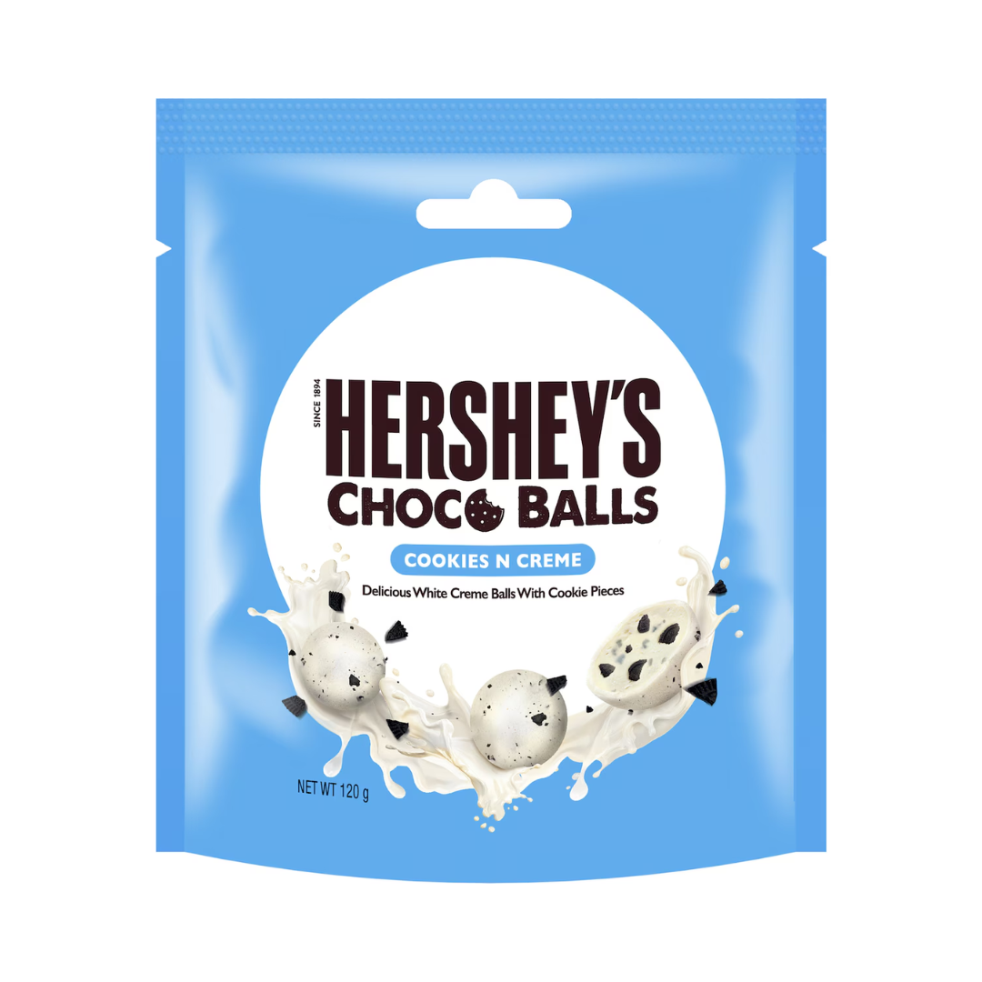 Hershey's Choco Balls Cookies & Creme 120g