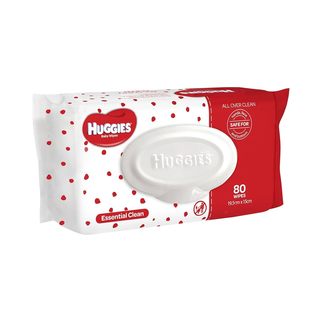 Huggies Essential Baby Wipes 80ct