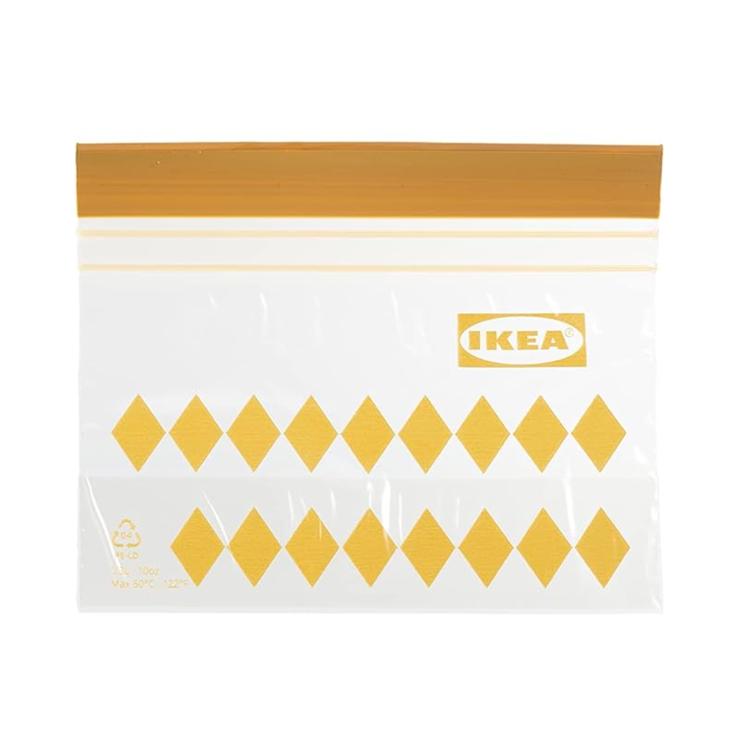 Ikea Istad Resealable Bags Mini 0.3L 25 Pack