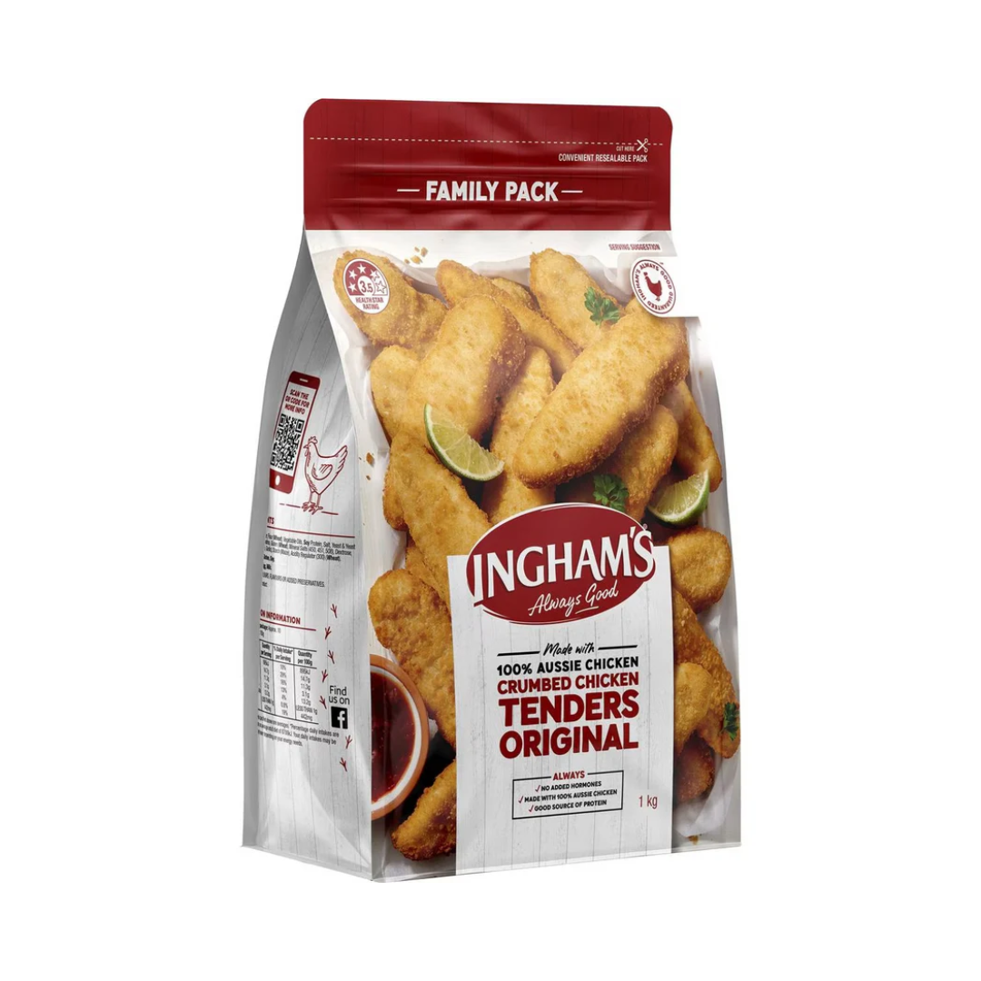 Ingham's Chicken Tenders Original 1kg