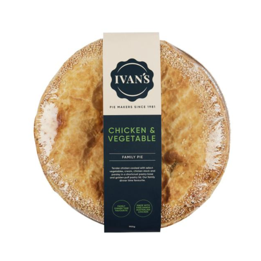 Ivan's Family Pie Chicken & Vegetable