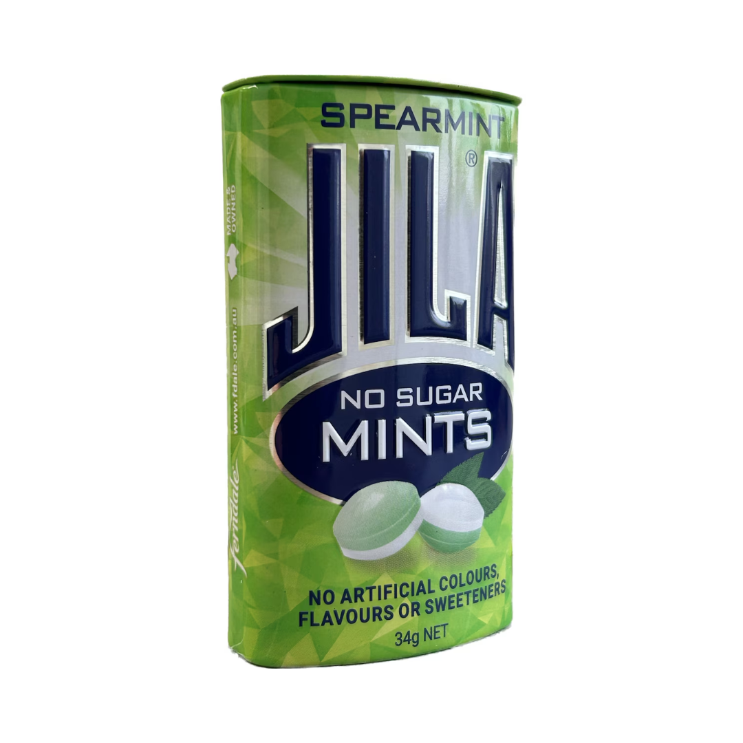 Jila Mints Sugar Free Spearmint 34g