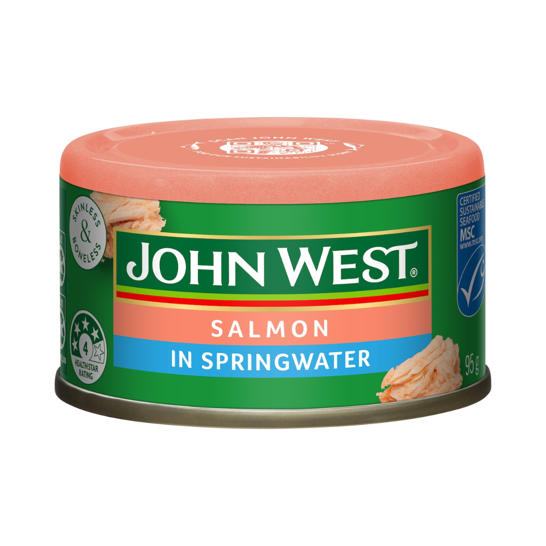 John West Salmon In Spring Water 95g