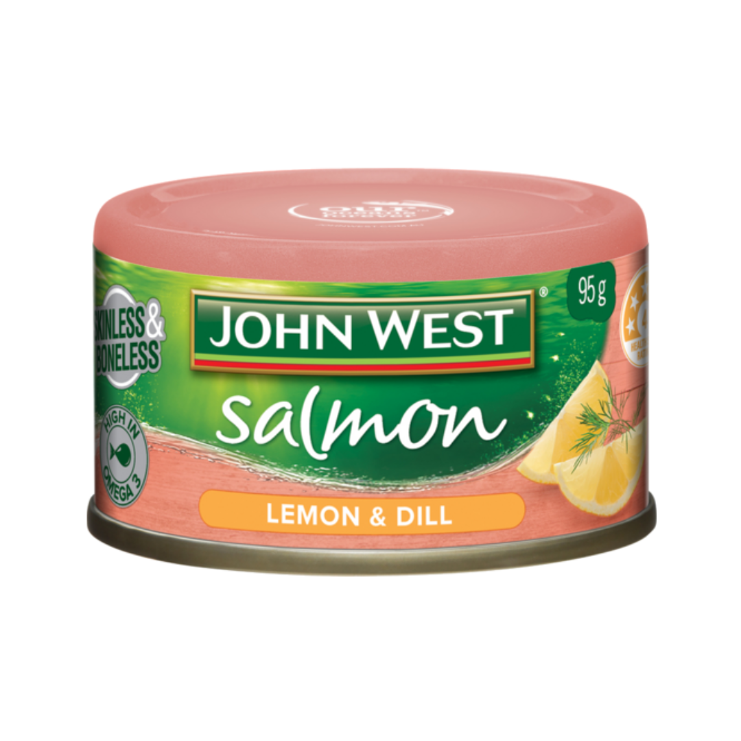 John West Salmon Lemon & Dill 95g
