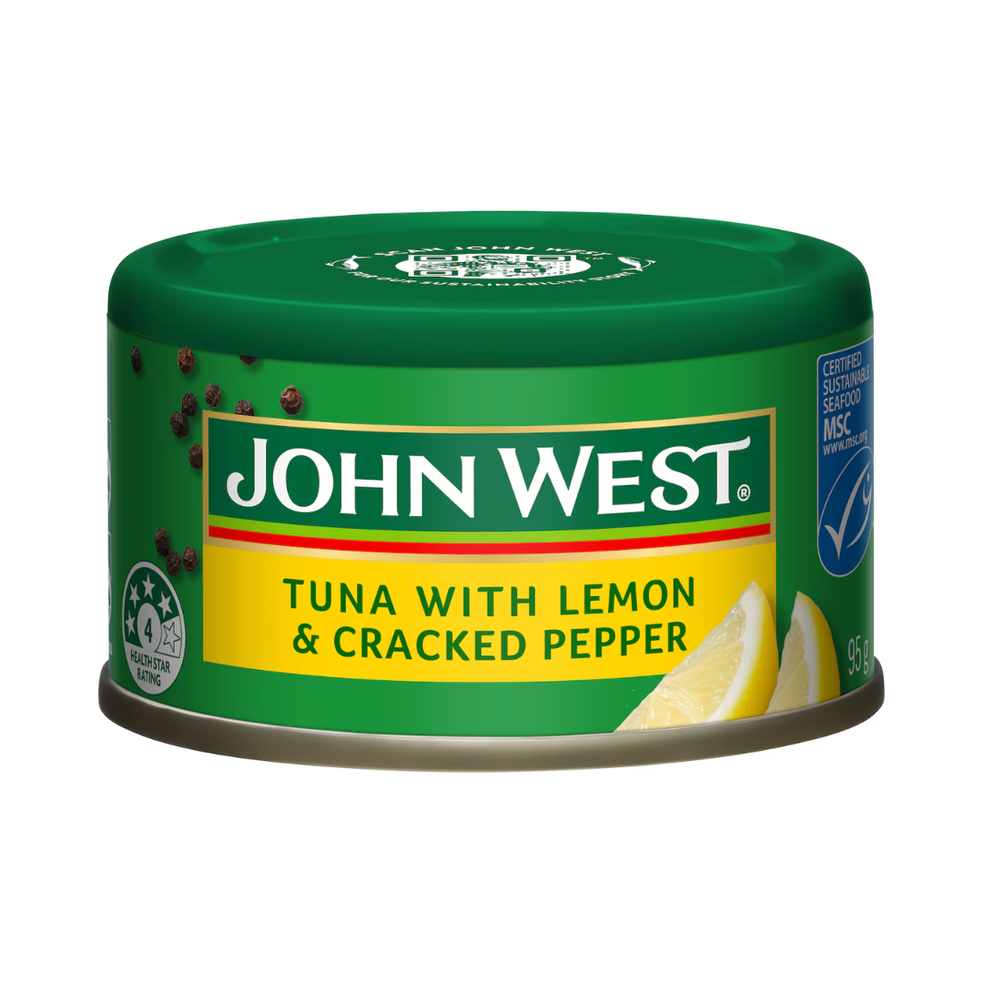 John West Tuna Lemon & Cracked Pepper 95g