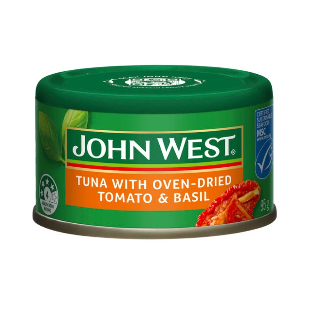 John West Tuna Oven Dried Tomato & Basil 95g