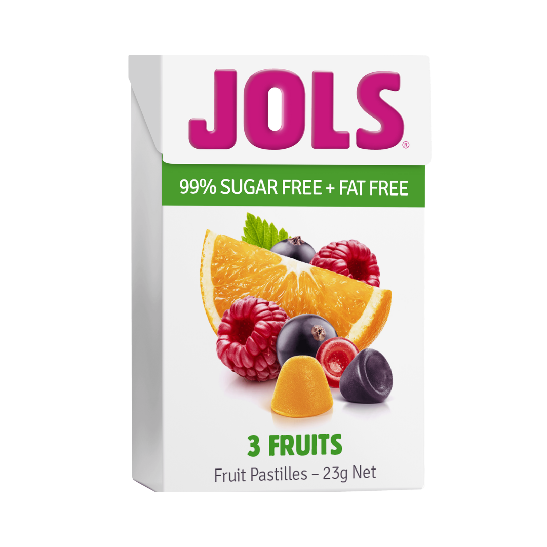 Jols Fruit Pastilles 3 Fruits 23g