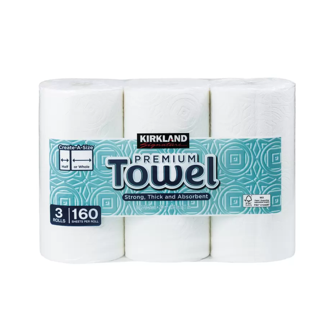 Kirkland Create-A-Size Paper Towel 3 Pack