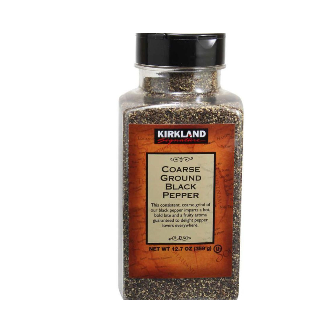 Kirkland Coarse Ground Black Pepper 359g
