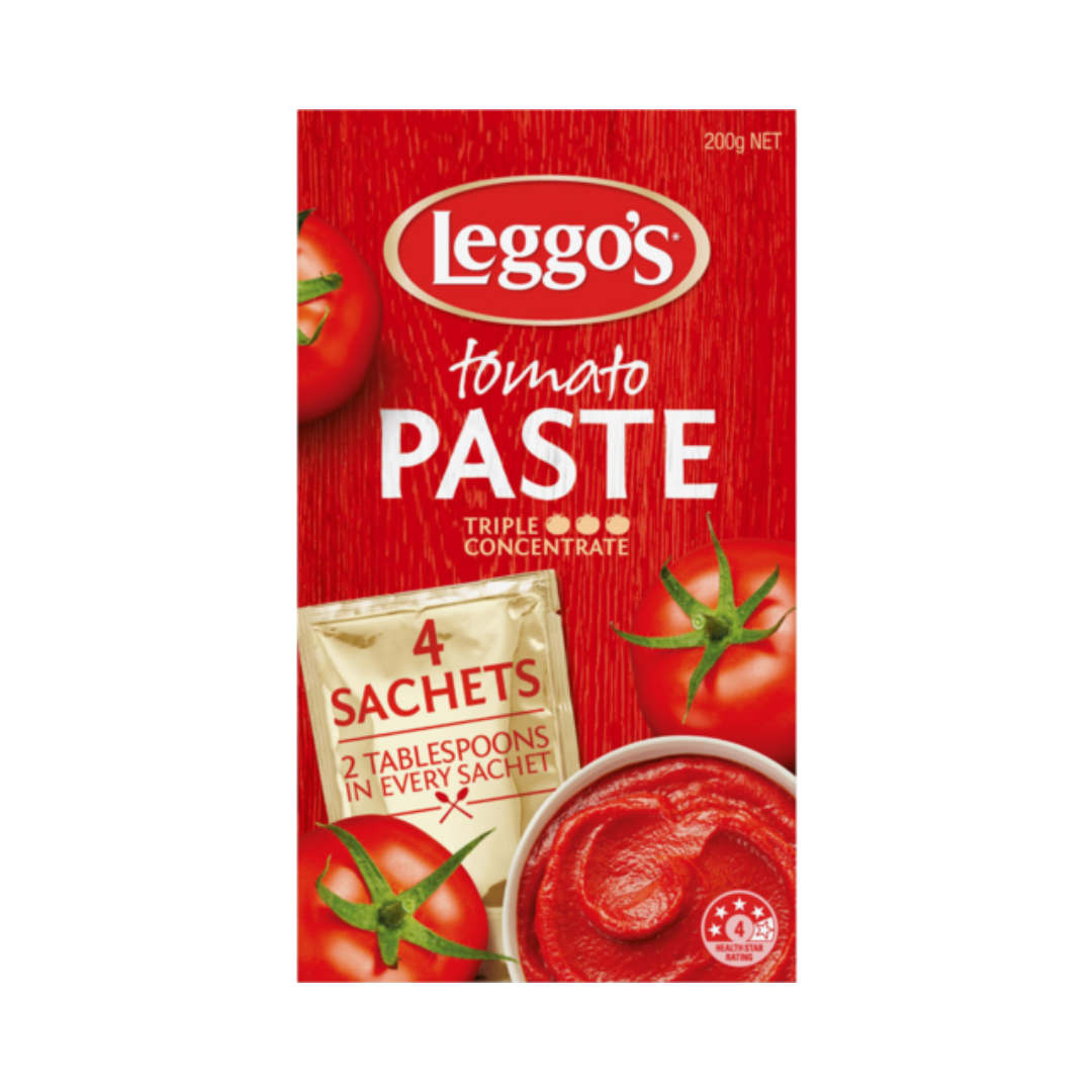 Leggo's Tomato Paste 4 x Sachets 200g