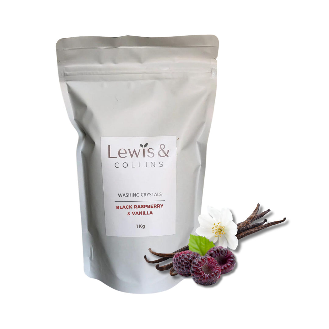 Lewis & Collins Wash Crystals Black Raspberry & Vanilla 1kg