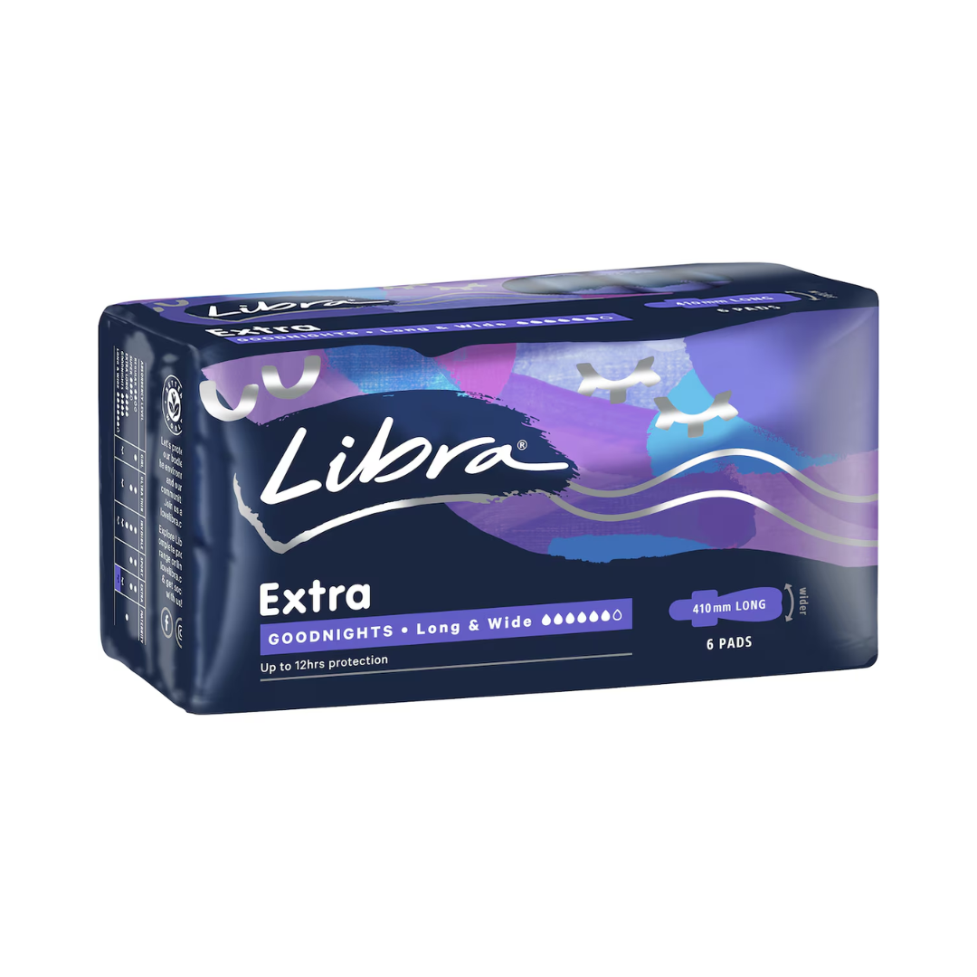 Libra Extra Goodnights Long & Wide 6 Pack