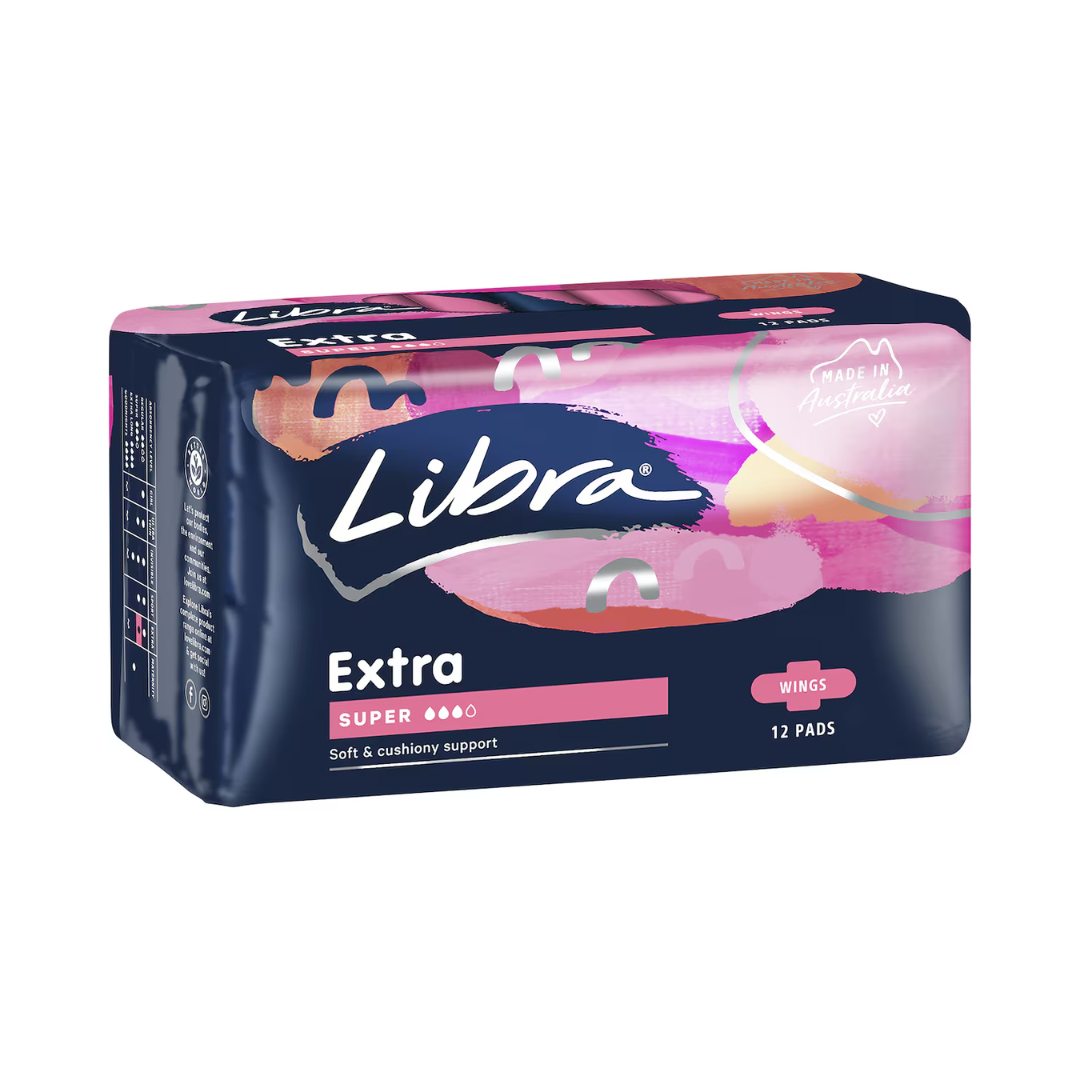 Libra Extra Super Wings 12 Pads