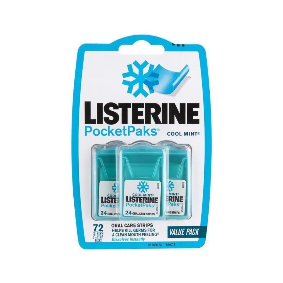 Listerine PocketPaks Cool Mint 3 Pack