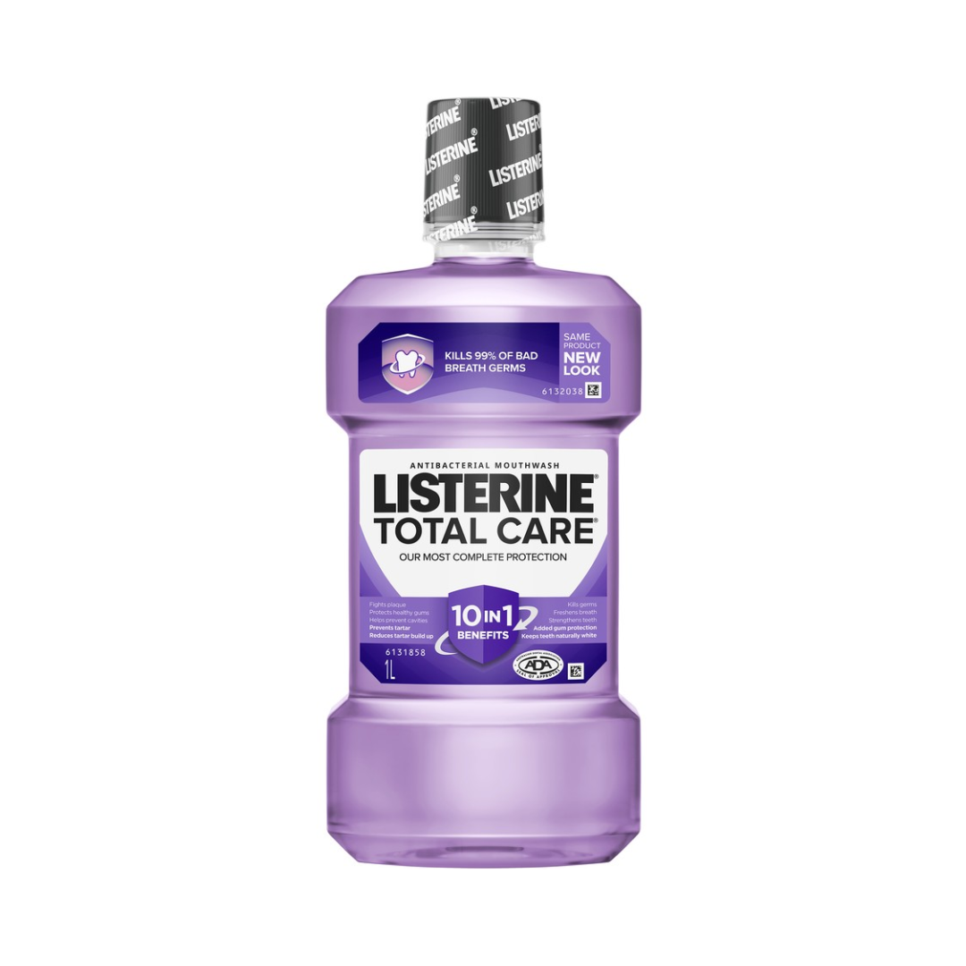 Listerine Total Care Antibacterial Mouthwash 1 Litre