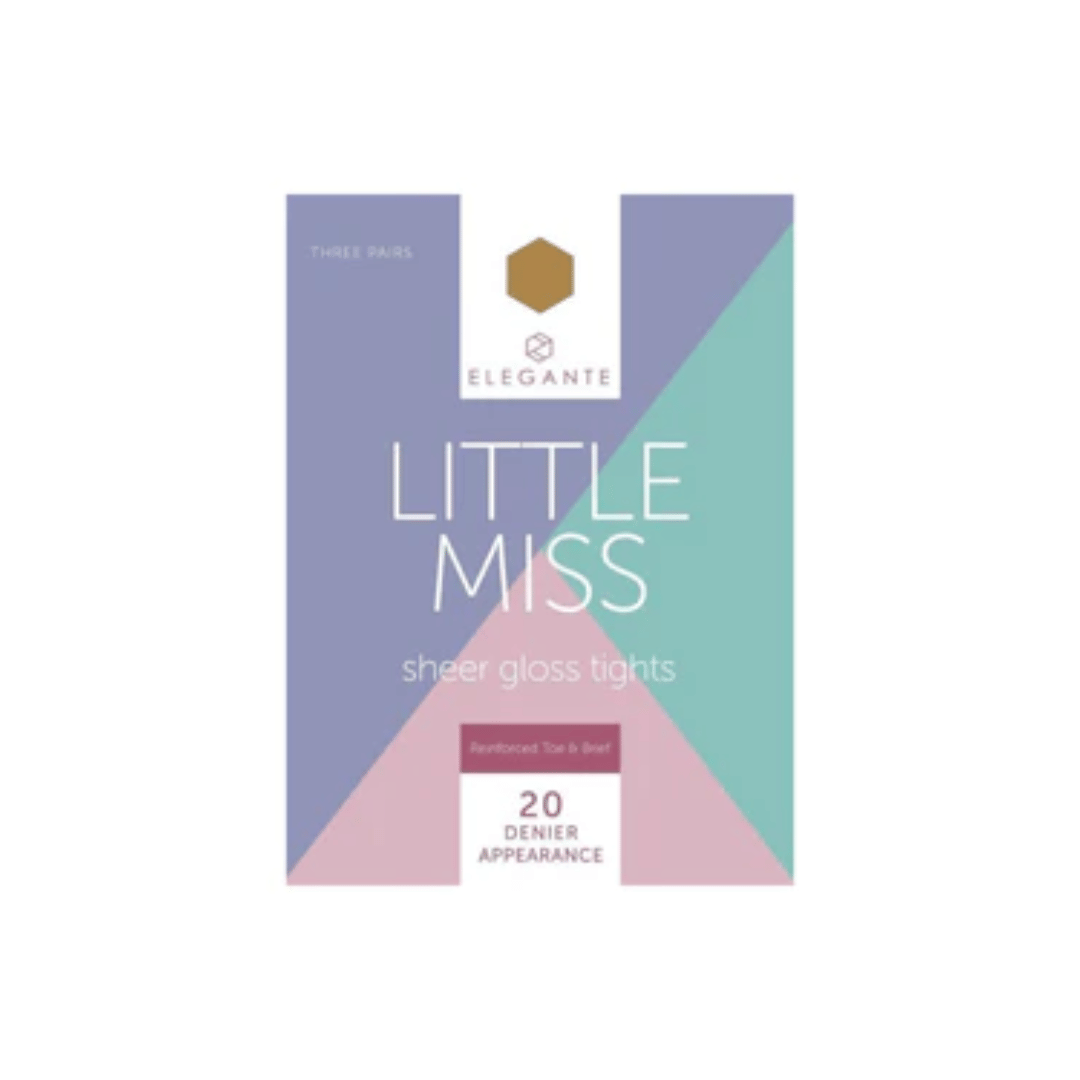 Elegante Little Miss Sheer Gloss Natural 9/10 Years