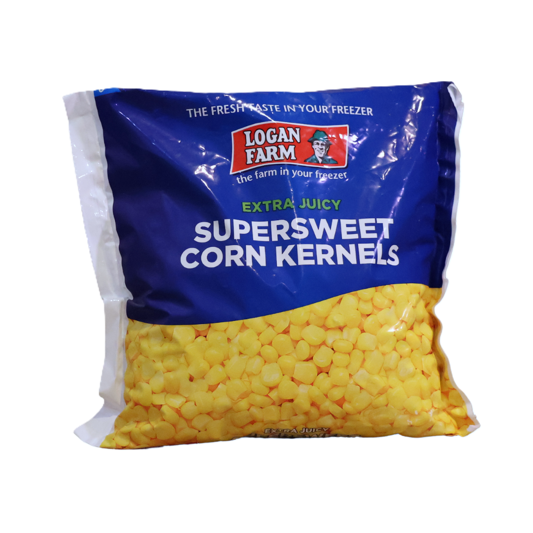 Logan Farm Corn Kernels Juicy 500gm