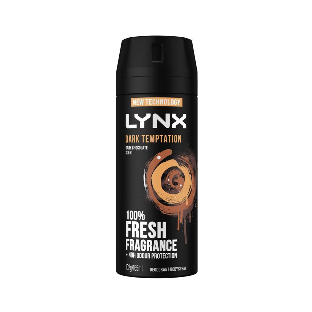 Lynx Deodorant Body Spray Dark Temptation 165ml