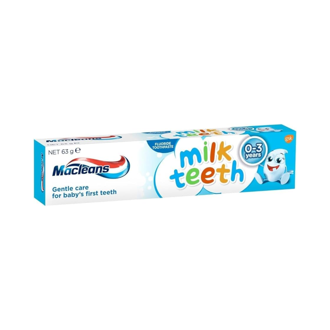 Macleans Milk Teeth Kids Toothpaste 0-3 years 63g