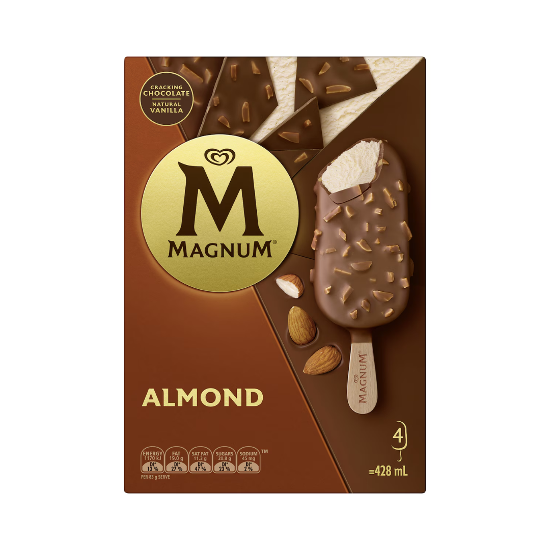 Magnum Almond 4 Pack