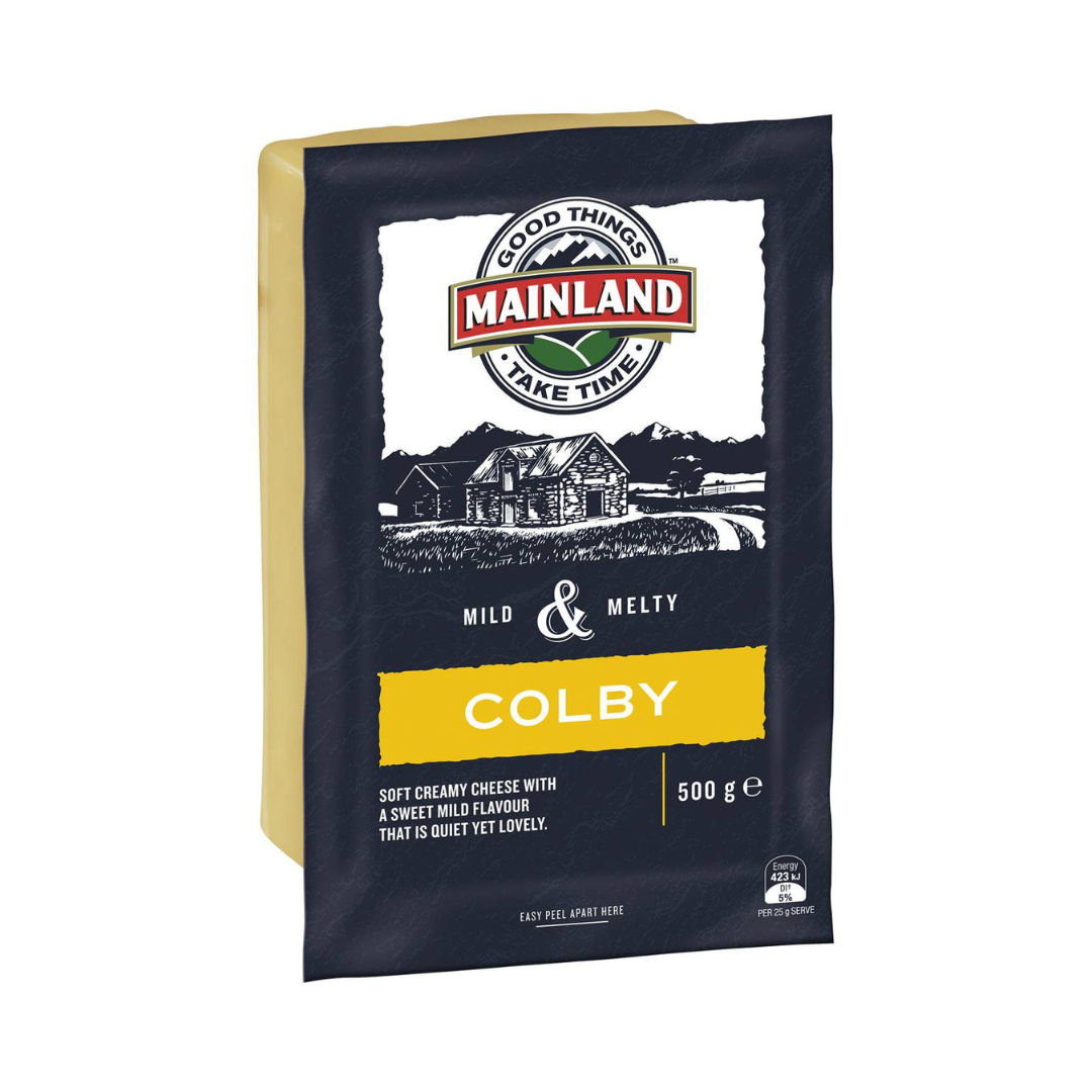 Mainland Colby Cheese 500g