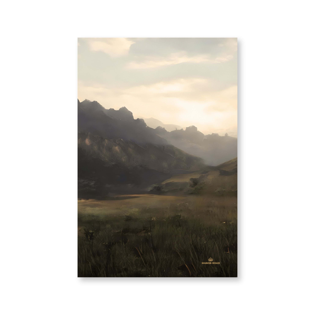 Manor Road Microfibre Tea Towel The Landscape