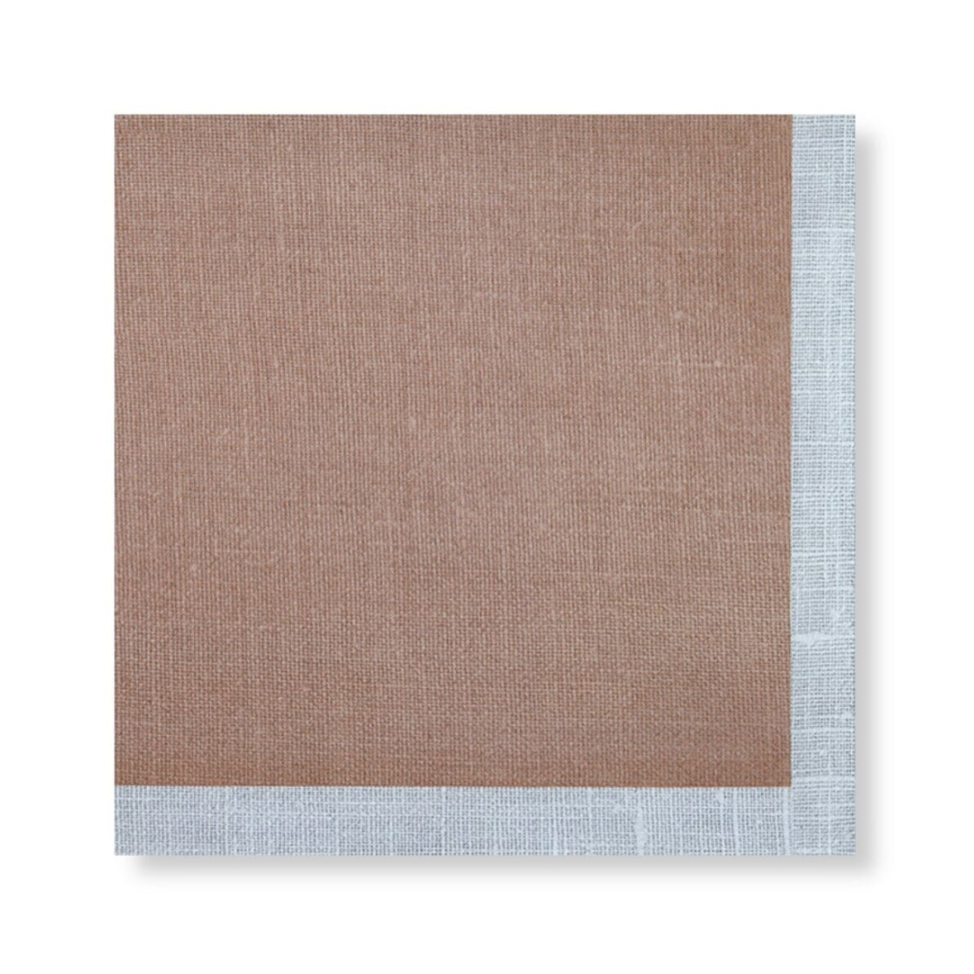 Manor Road Serviette Dinner Linen Mocha Mousse