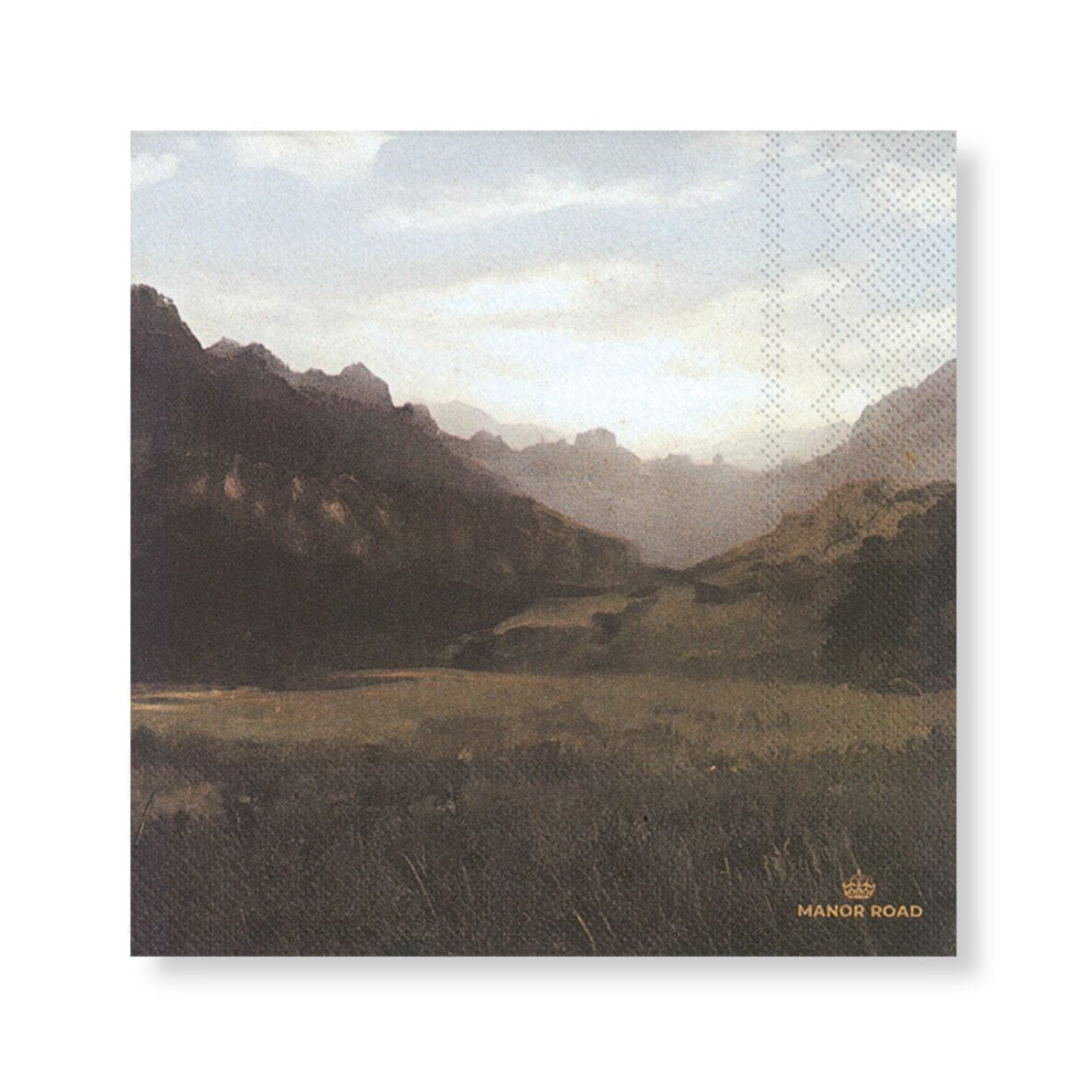 Manor Road Serviette Cocktail The Landscape