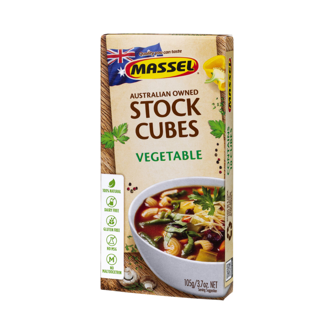 Massel Stock Cube Vegetable 10 Pk 105g