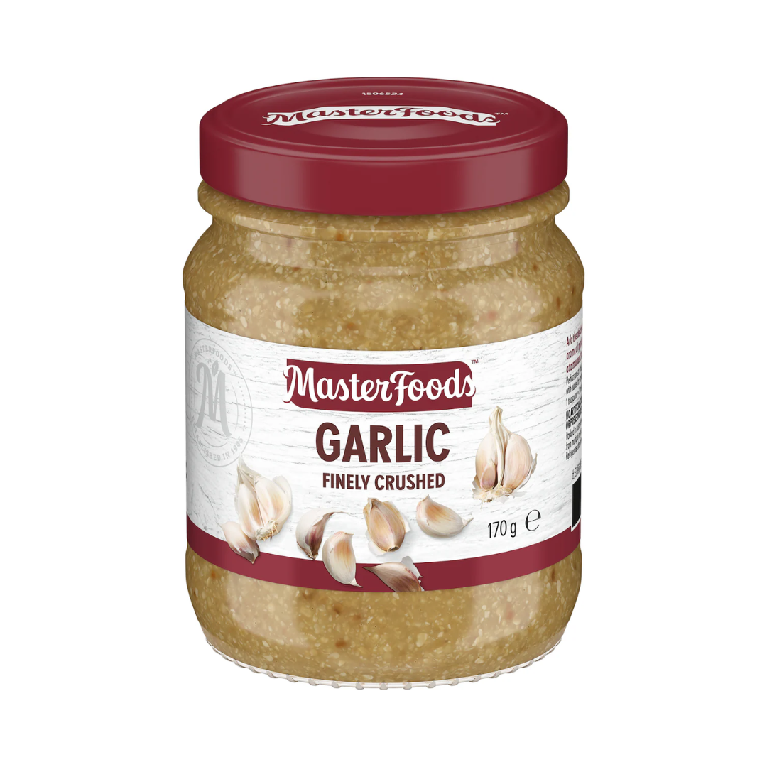 Masterfoods Garlic Finely Crushed 170g