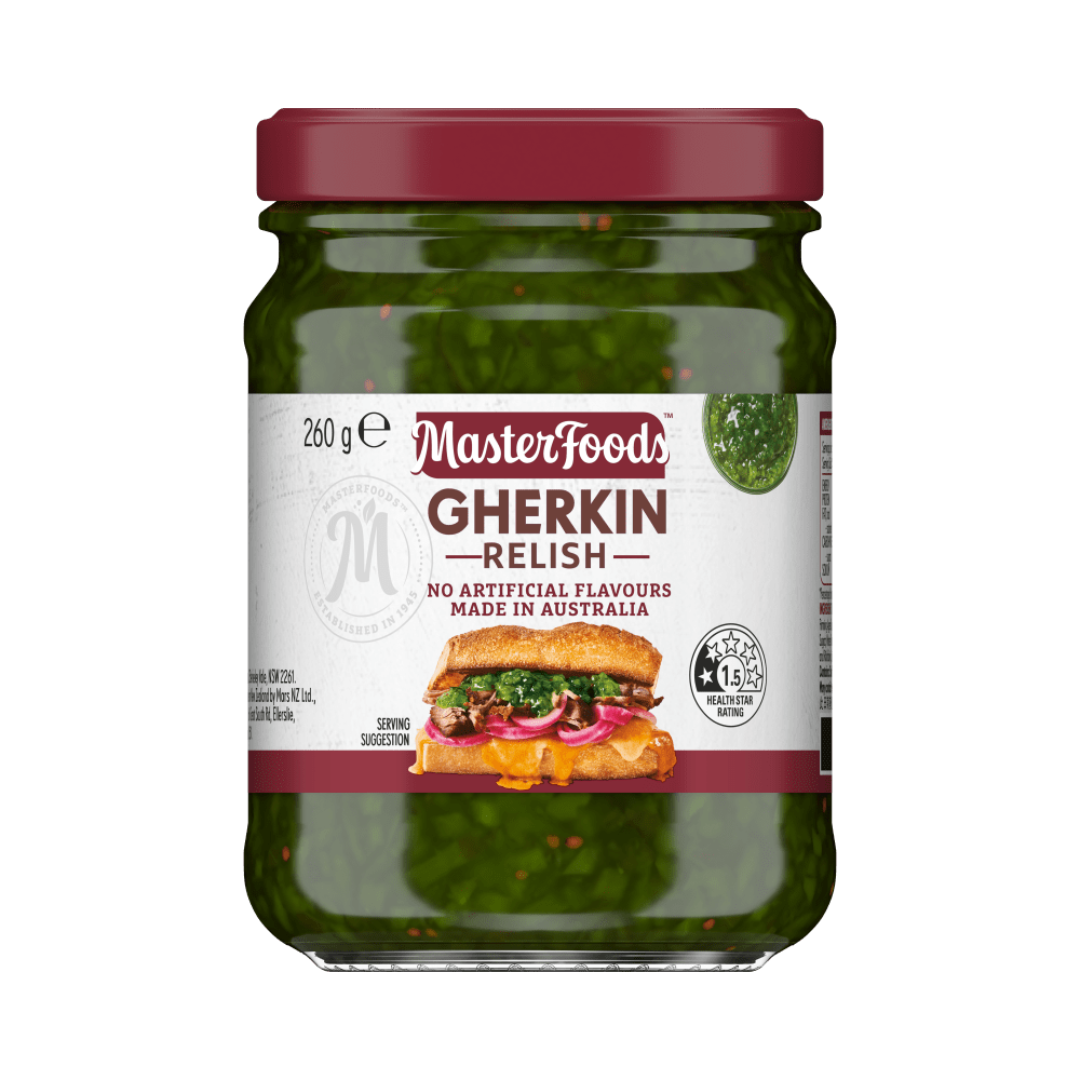 Masterfoods Gherkin Relish 260g