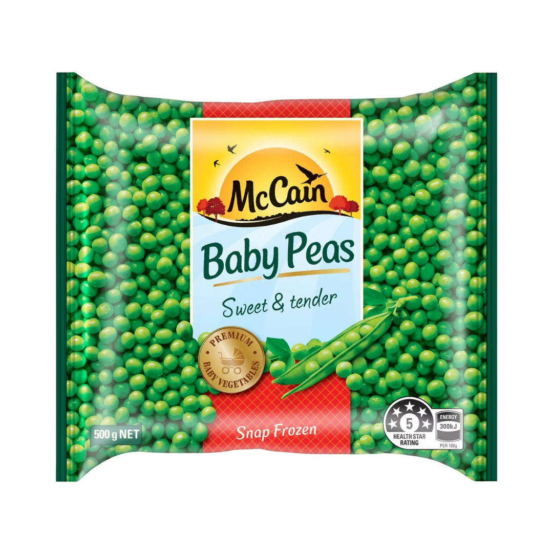 McCain Baby Peas 500g