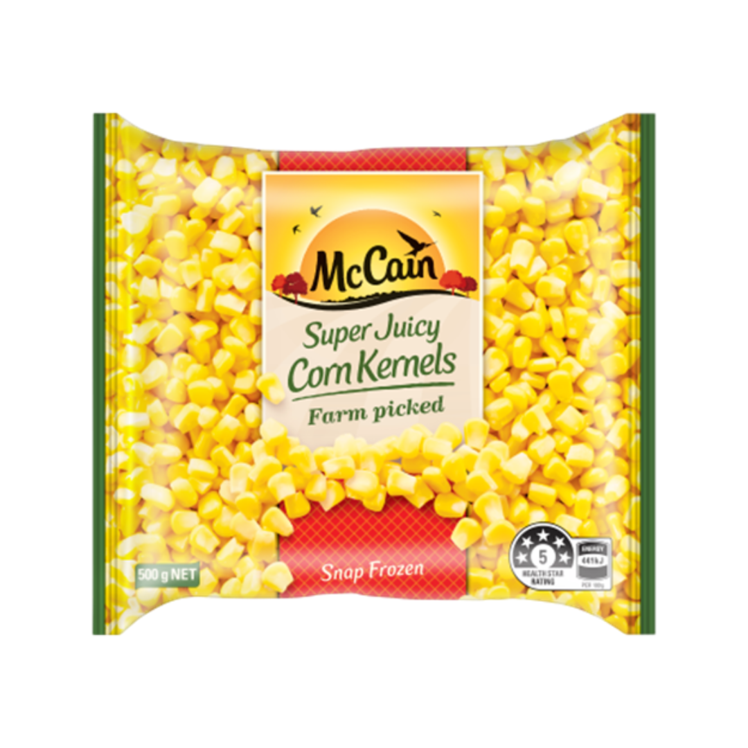 McCain Super Juicy Corn Kernels 500g