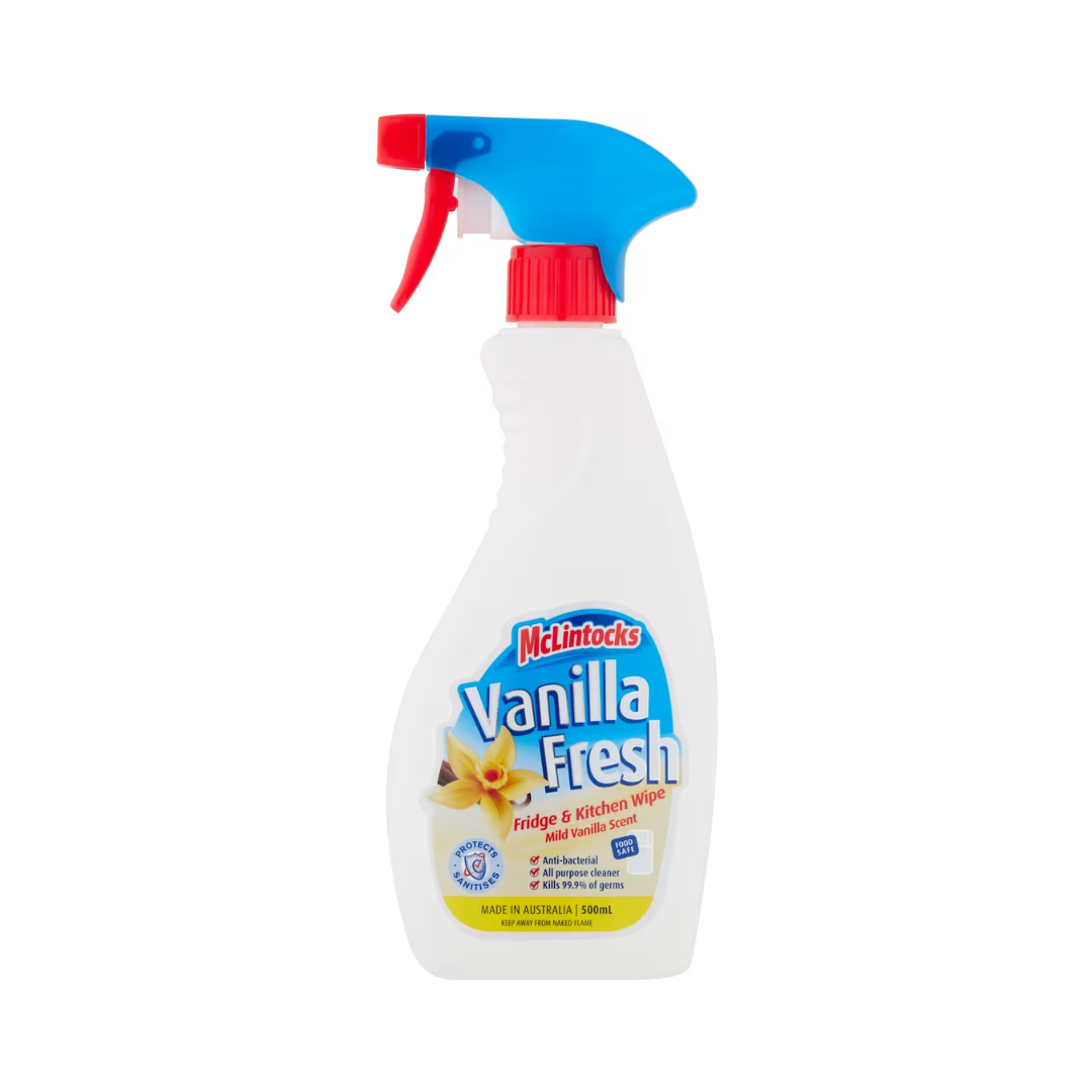 McLintocks Vanilla Fresh Kitchen Spray 500ml