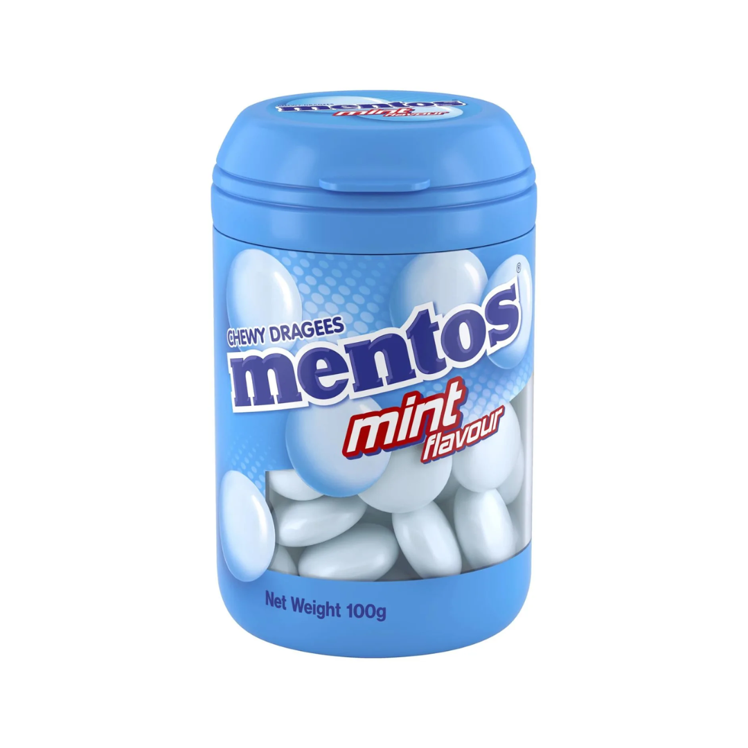 Mentos Mint Bottle 100g