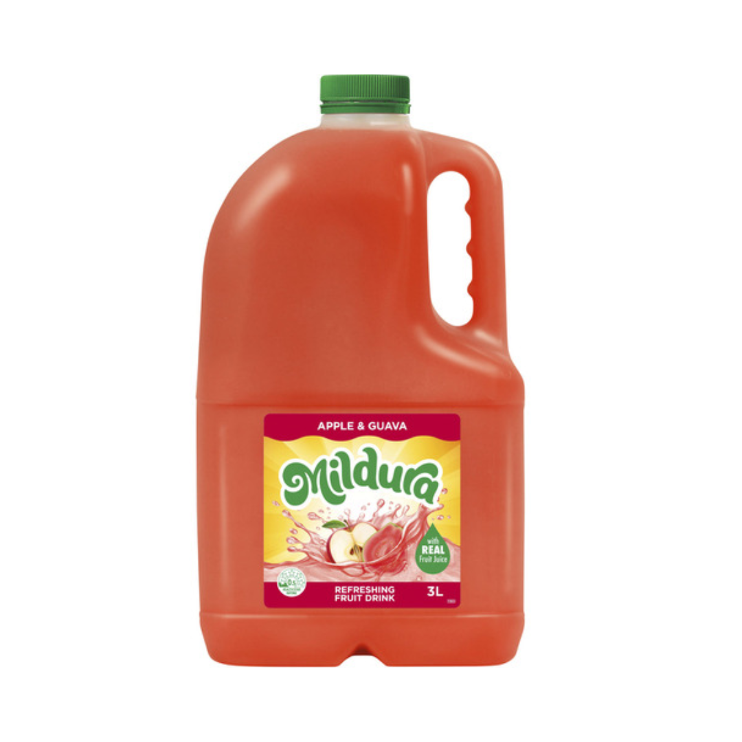 Mildura Juice Apple & Guava 3L