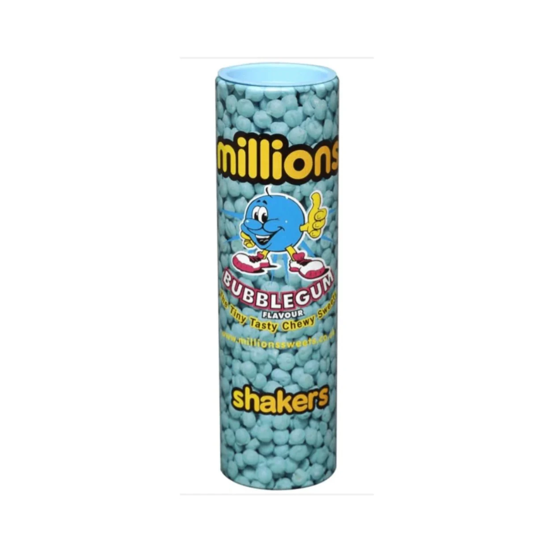 Millions Shakers Bubblegum Chewy Sweets 82g