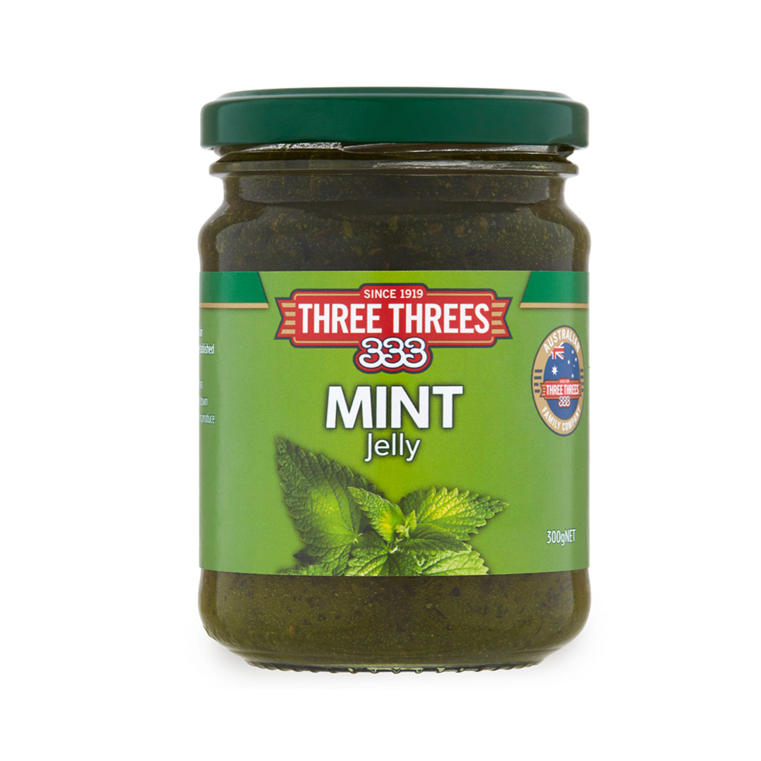 Mint Jelly Three Threes 300g