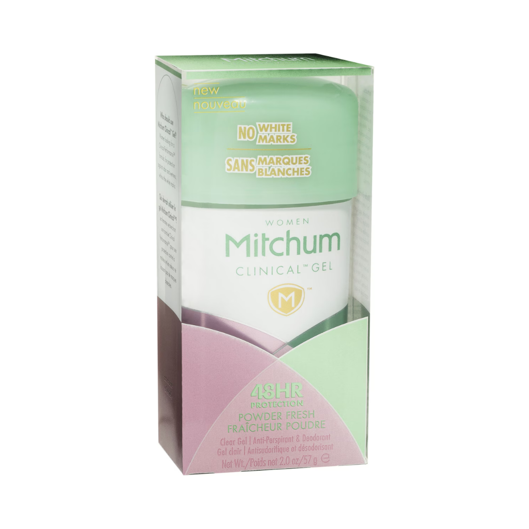 Mitchum Women Clinical Gel Deodorant Powder Fresh 48hr Protection 57g