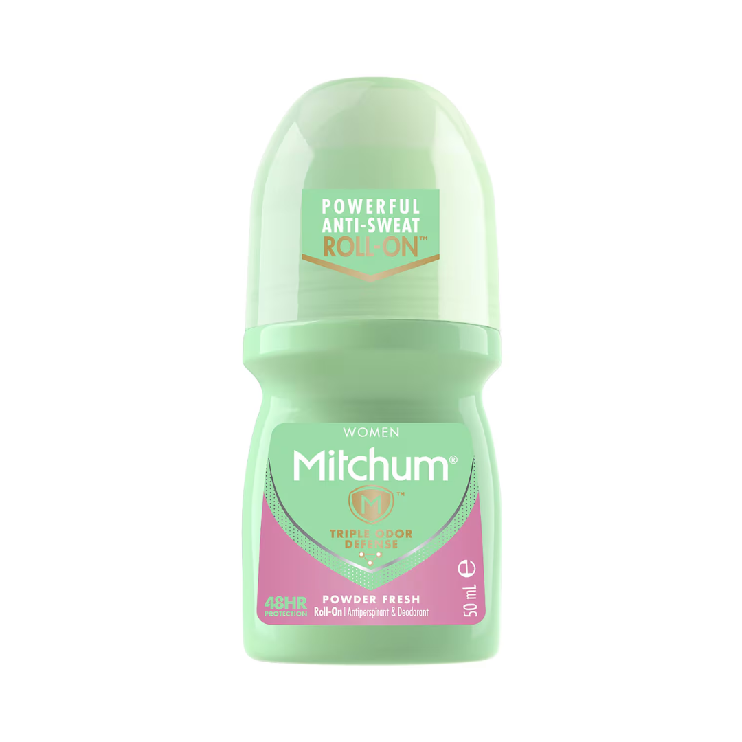 Mitchum Women Triple Odor Defense Roll On Powder Fresh 50ml