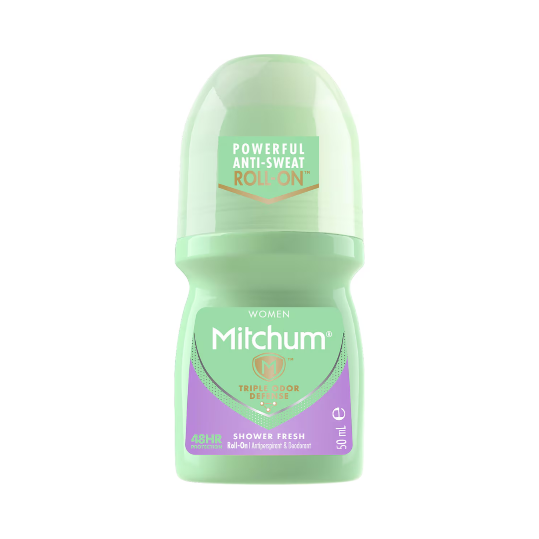 Mitchum Women's Roll On Shower Fresh Antiperspirant & Deodorant 50ml