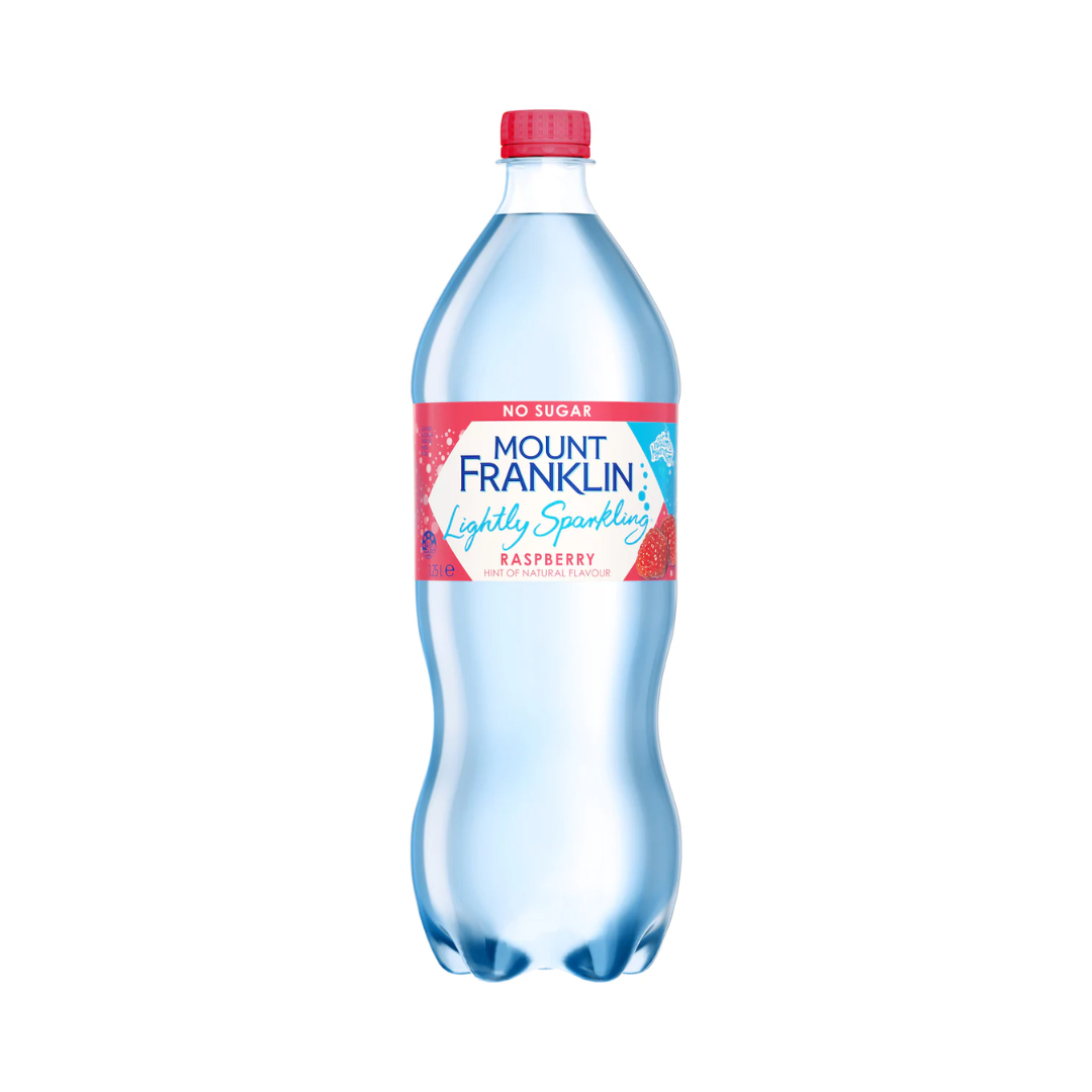 Mount Franklin Lightly Sparkling Raspberry 1.25L