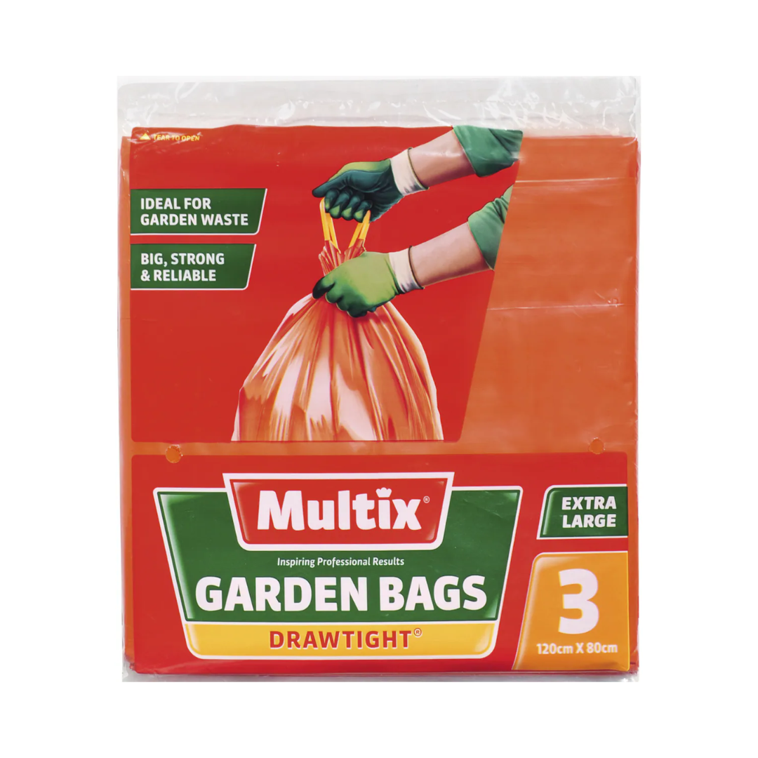Multix Garden Bags Drawtight XL 3 Pack