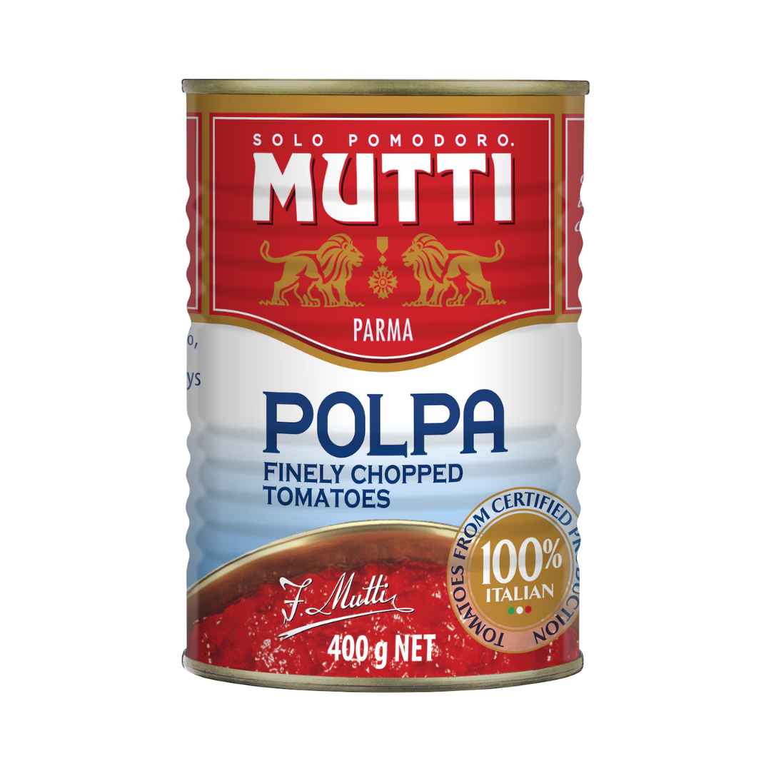 Mutti Polpa Finely Chopped Tomatoes 400g