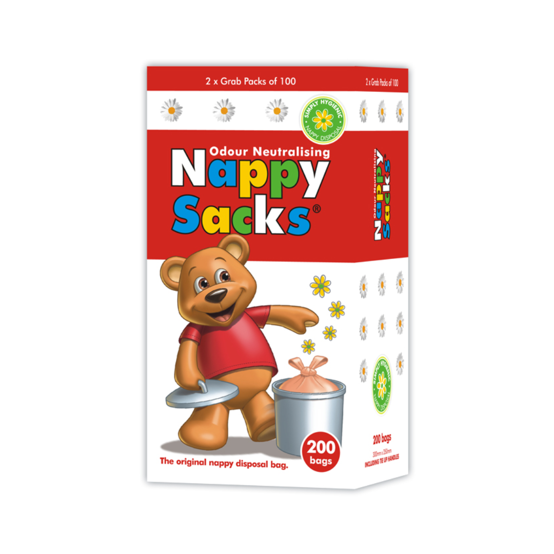 Nappy Sacks Disposal Bags 200 Pack