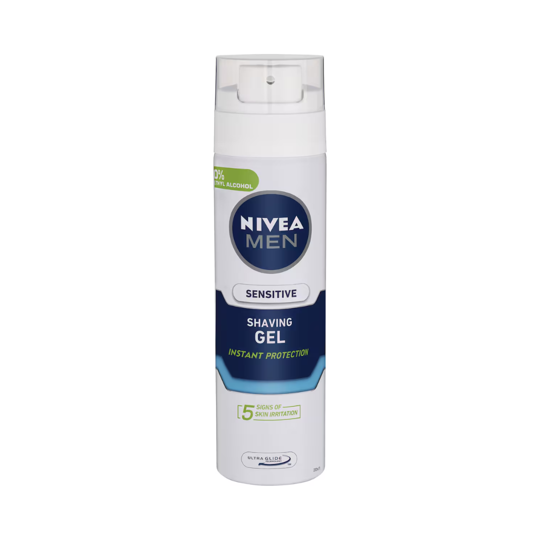 Nivea Men Sensitive Shave Gel With Chamomile & Vitamin E 200ml