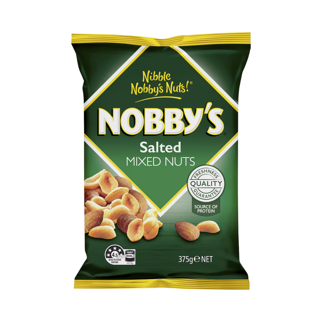 Nobby's Salted Mixed Nuts 375g
