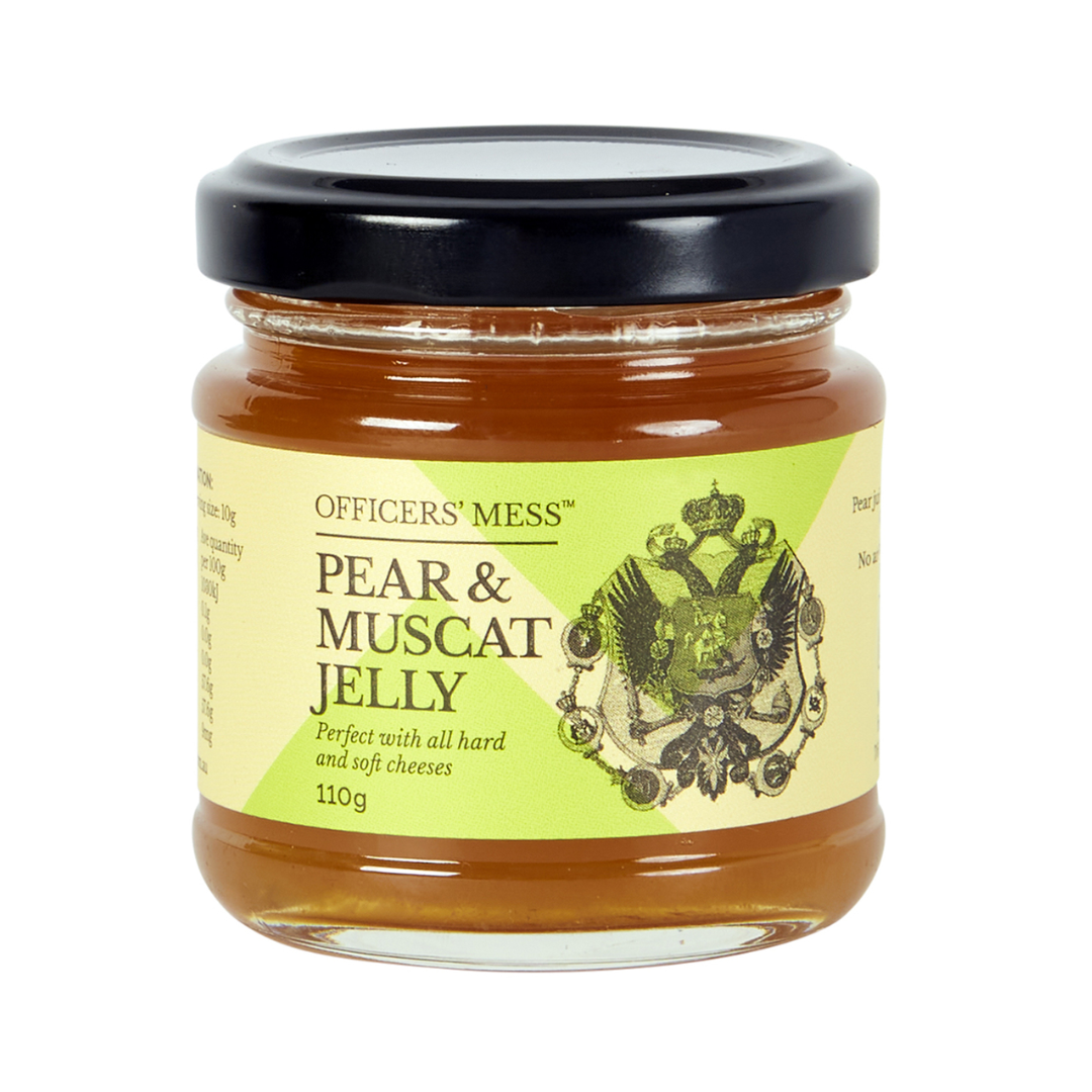 Officers' Mess Pear & Muscat Jelly 110g
